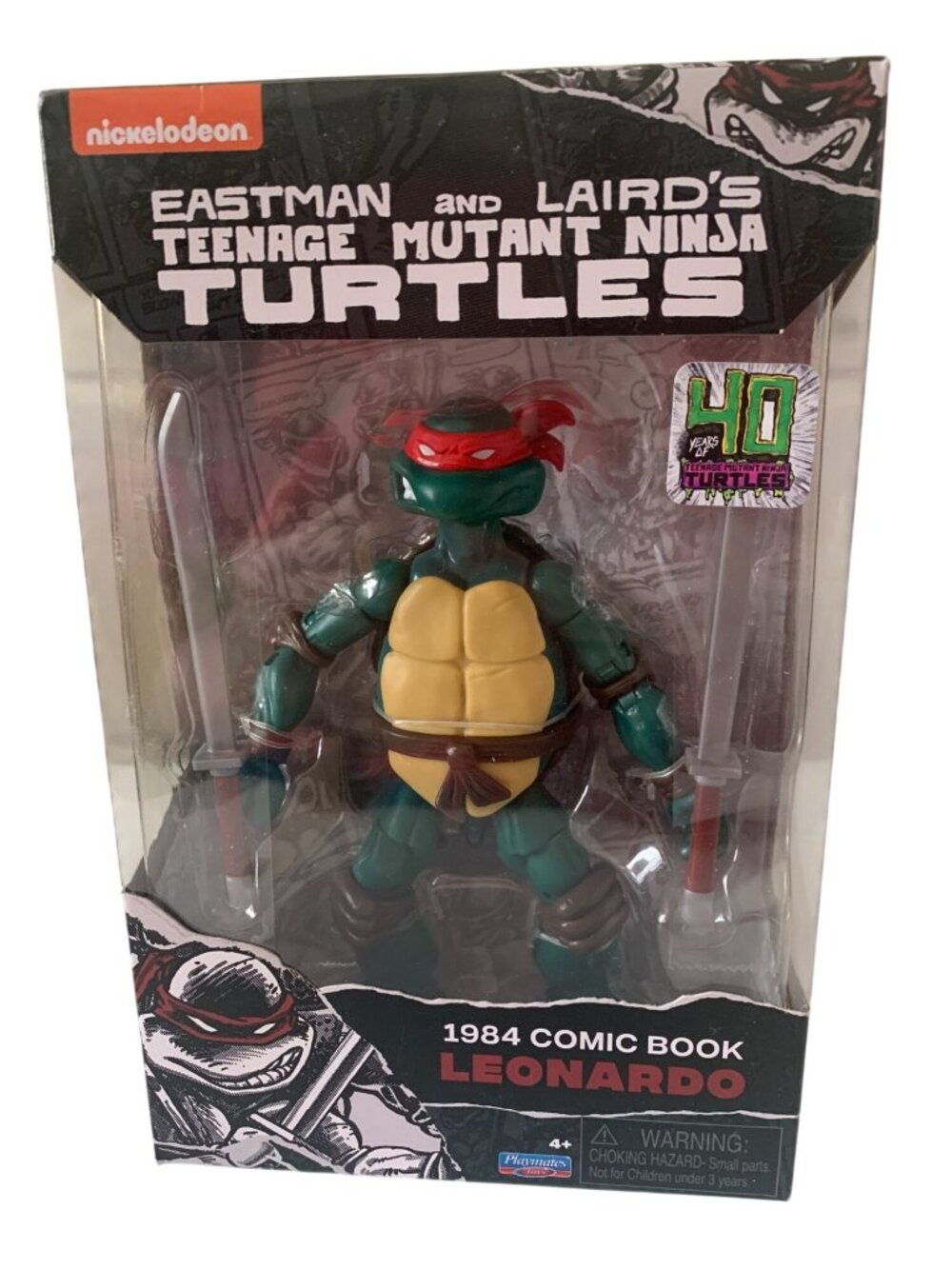 Nickelodeon Teenage Mutant Ninja Turtles 1984 Comic Book Leonardo Action Figure